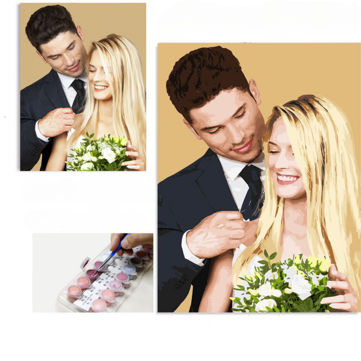 CanvUs™ Personalized Paint By Numbers